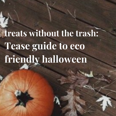 Treats Without the Trash: Tease Guide to an Eco Friendly Halloween