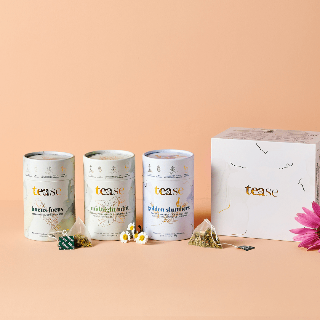 The Wellness Trio Gift Set Tease Tea Wellness Blends