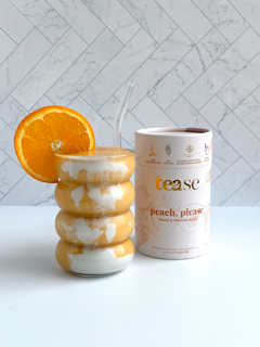 Bella Hadid Erewhon Kinsicle Smoothie Dupe with a Peachy Twist🍑