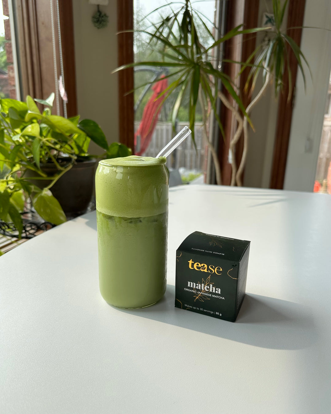 Whipped Maple Matcha Latte 🍵