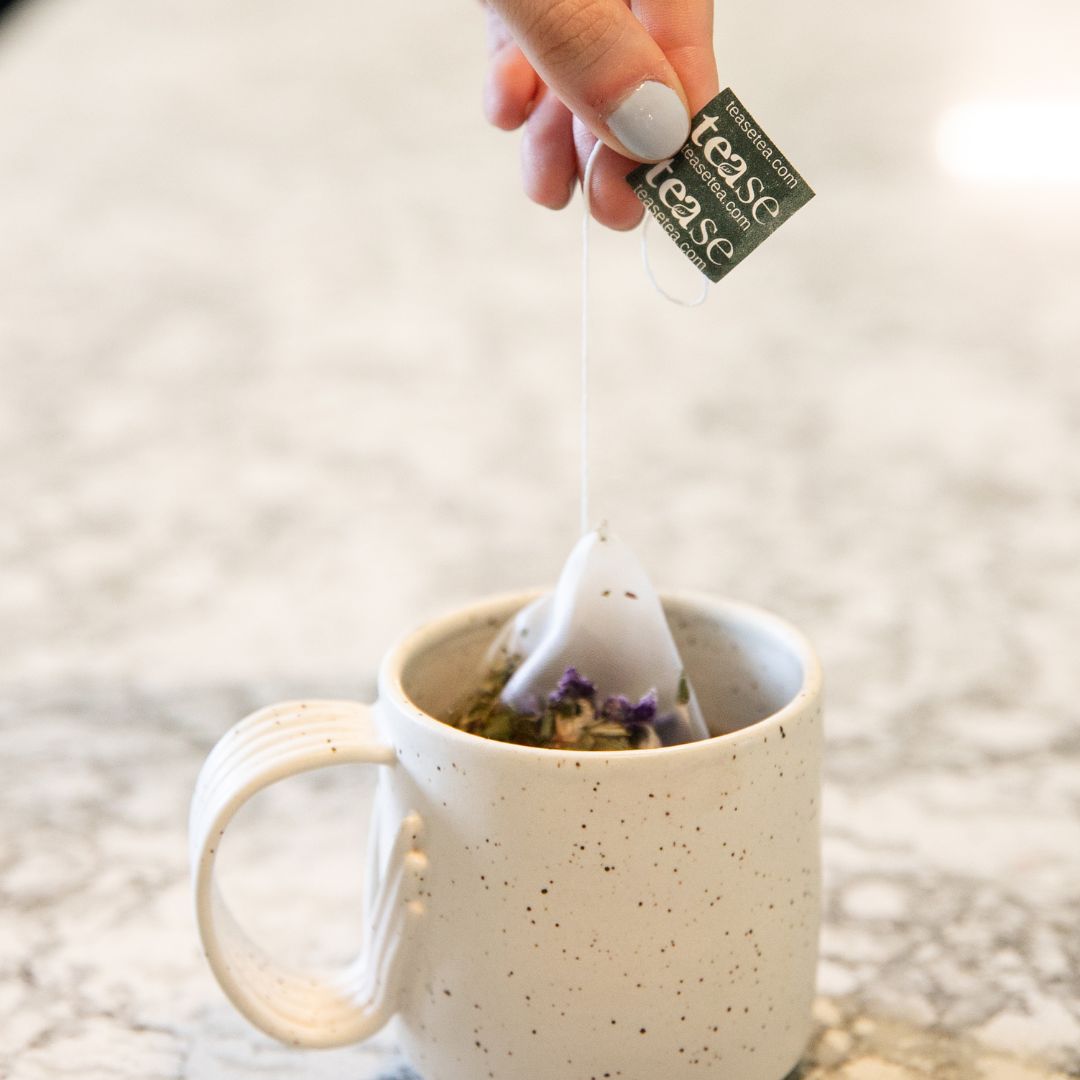 Plastic-Free Tea Bags: Tease Pyramid Tea Bags