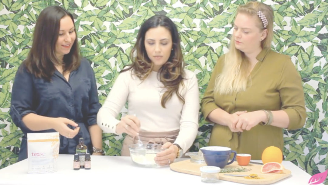 DIY Time with Tea:  5 Step Body Scrub with Scrub Inspired