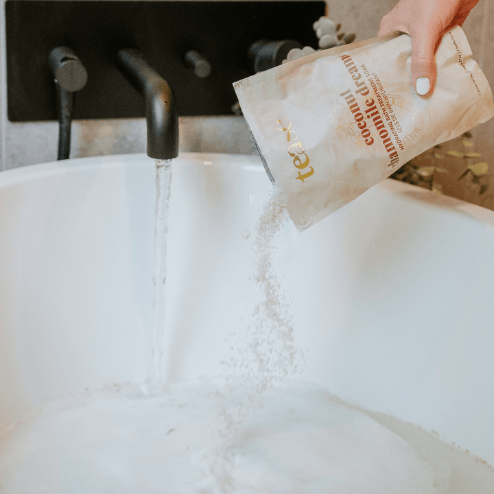 Tease Tea blended green tea Coconut Chamomile Dreams Bath Soak Coconut Chamomile Dreams Bath Soak - Tease Wellness Blends