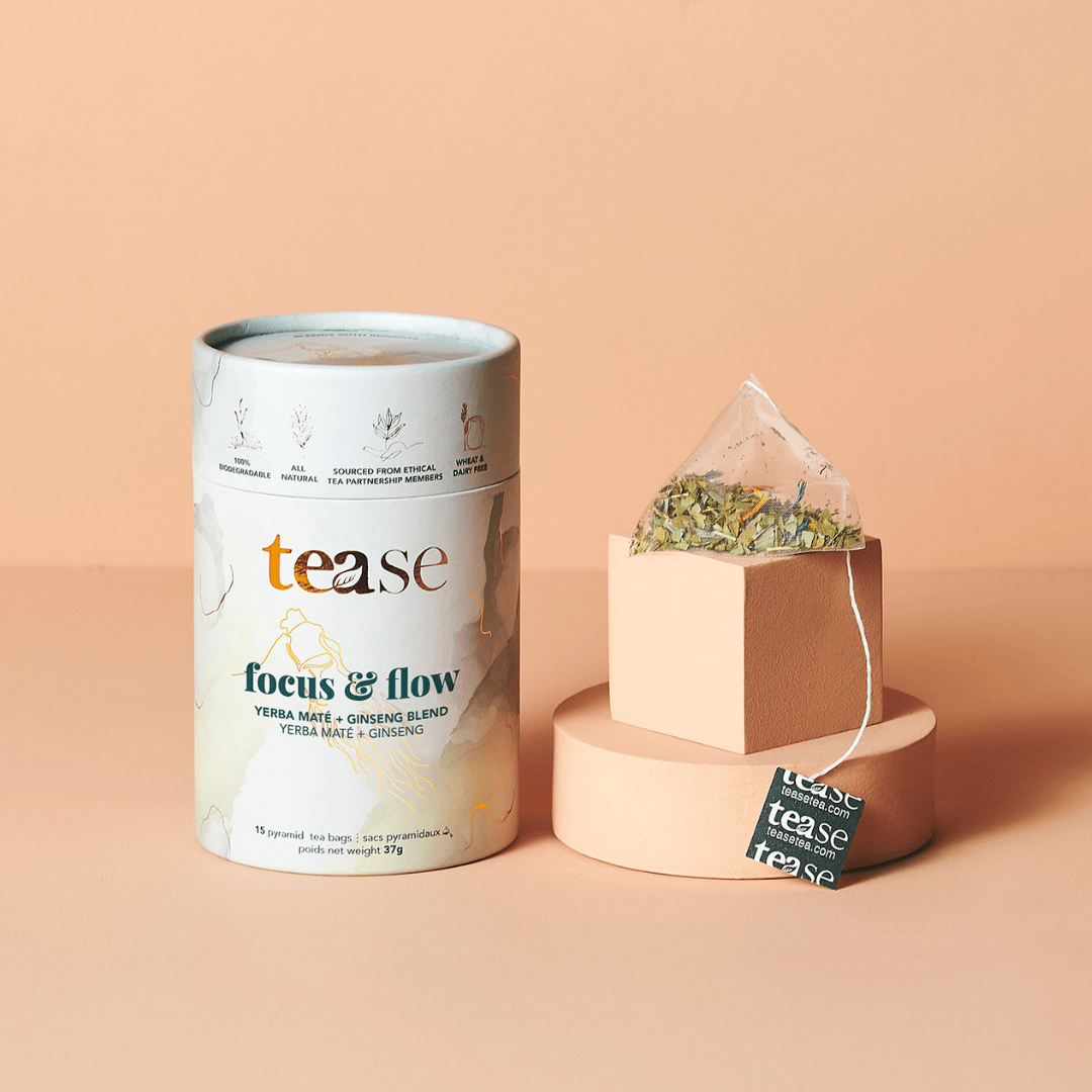 Tease Tea blended green tea Focus & Flow Focus & Flow | Cognitive Support - Tease Wellness Blends