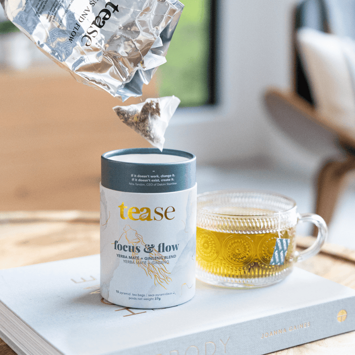 Tease Tea blended green tea Focus & Flow Focus & Flow | Cognitive Support - Tease Wellness Blends