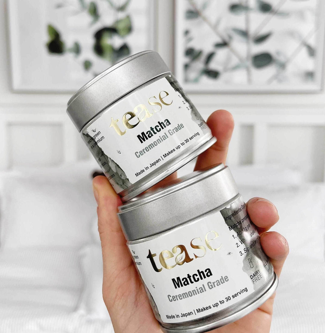 Tease Tea green tea > wellness > biodegradable > tea > matcha > Japanese 2 PACK: 2x 30g (save $10!) Organic Ceremonial Matcha Organic Ceremonial Matcha | Tease Tea