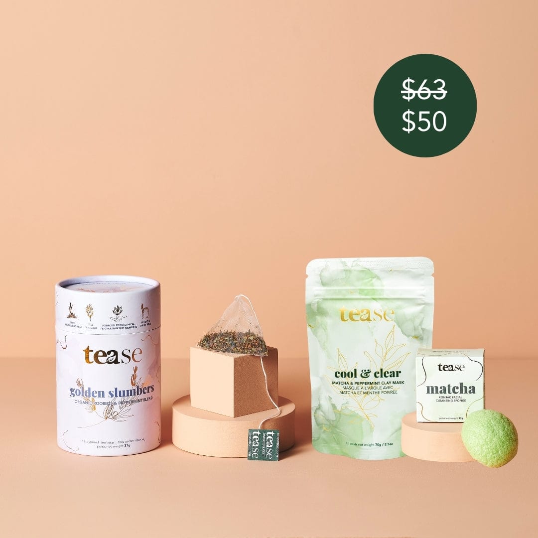 Tease | Tea Infused Wellness & Beauty The Evening Ritual Bundle The Evening Ritual Bundle
