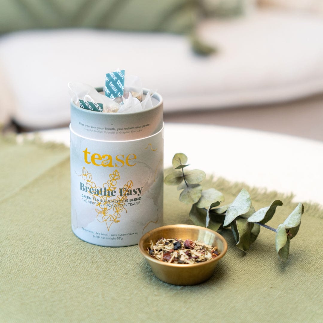 Tease Tea Natural Tea Blend Breathe Easy (NEW!) Breathe Easy | Clarity Blend  - Tease Wellness Tea Blends