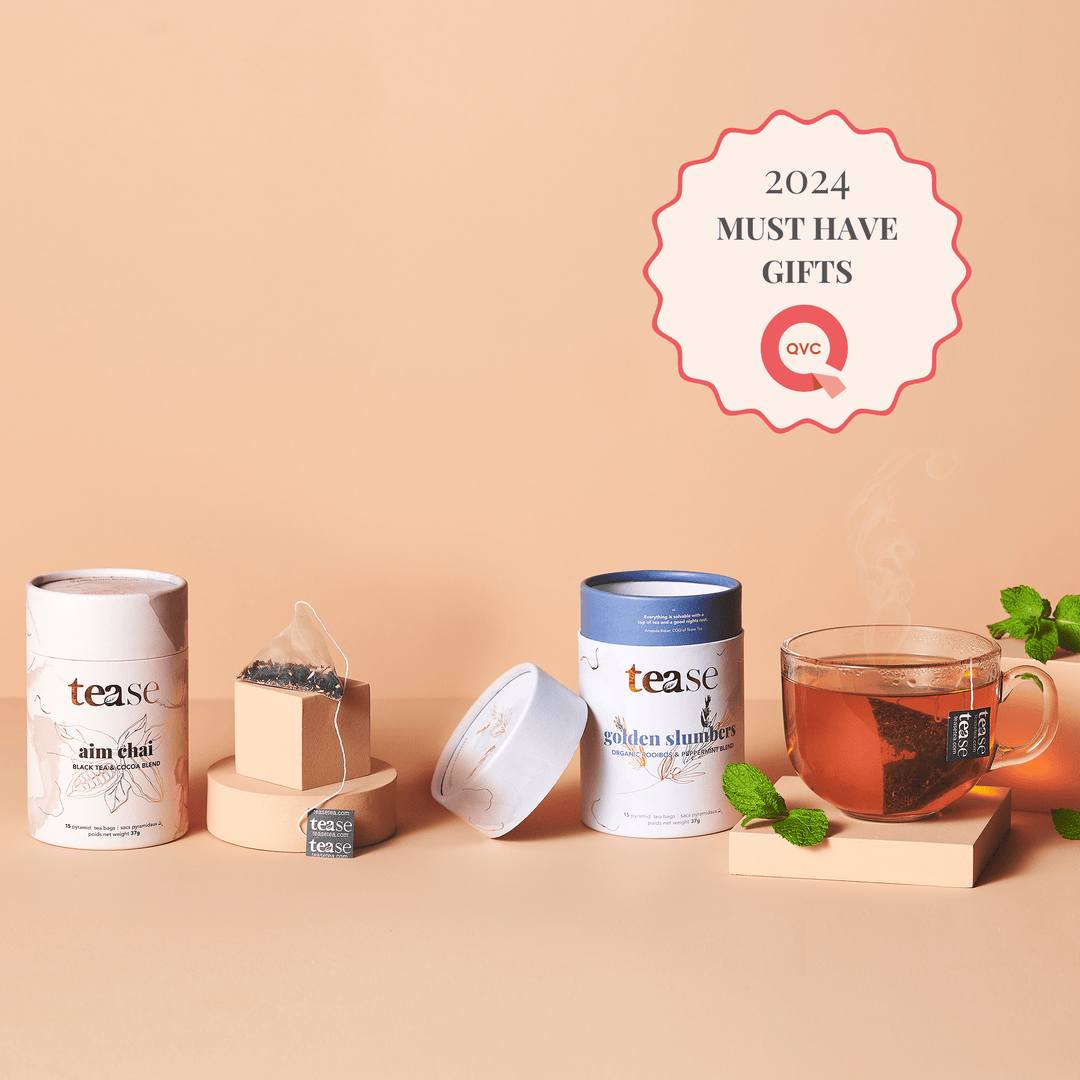 Tease Tea Natural Tea Blend Day to Night: Confidence & Calm Bundle Tea Tea Gift Set: Featured on QVC Date to Night Bundle