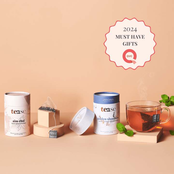 Tease Tea Natural Tea Blend Day to Night: Confidence & Calm Bundle Tea Tea Gift Set: Featured on QVC Date to Night Bundle