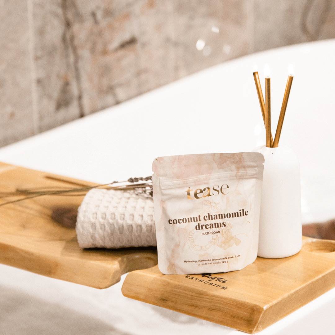 Tease Tea Tease > Bath Soak Coconut Chamomile Dreams Bath Soak Coconut Chamomile Dreams Bath Soak - Tease Wellness Blends
