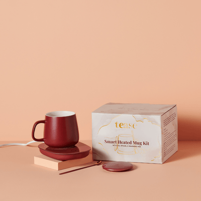 Tease Tea Tease > Drinkware > Mugs Rose Hawthorne Smart Heated Mug Kit Smart Heated Mug Kit | Mug Warmer Set