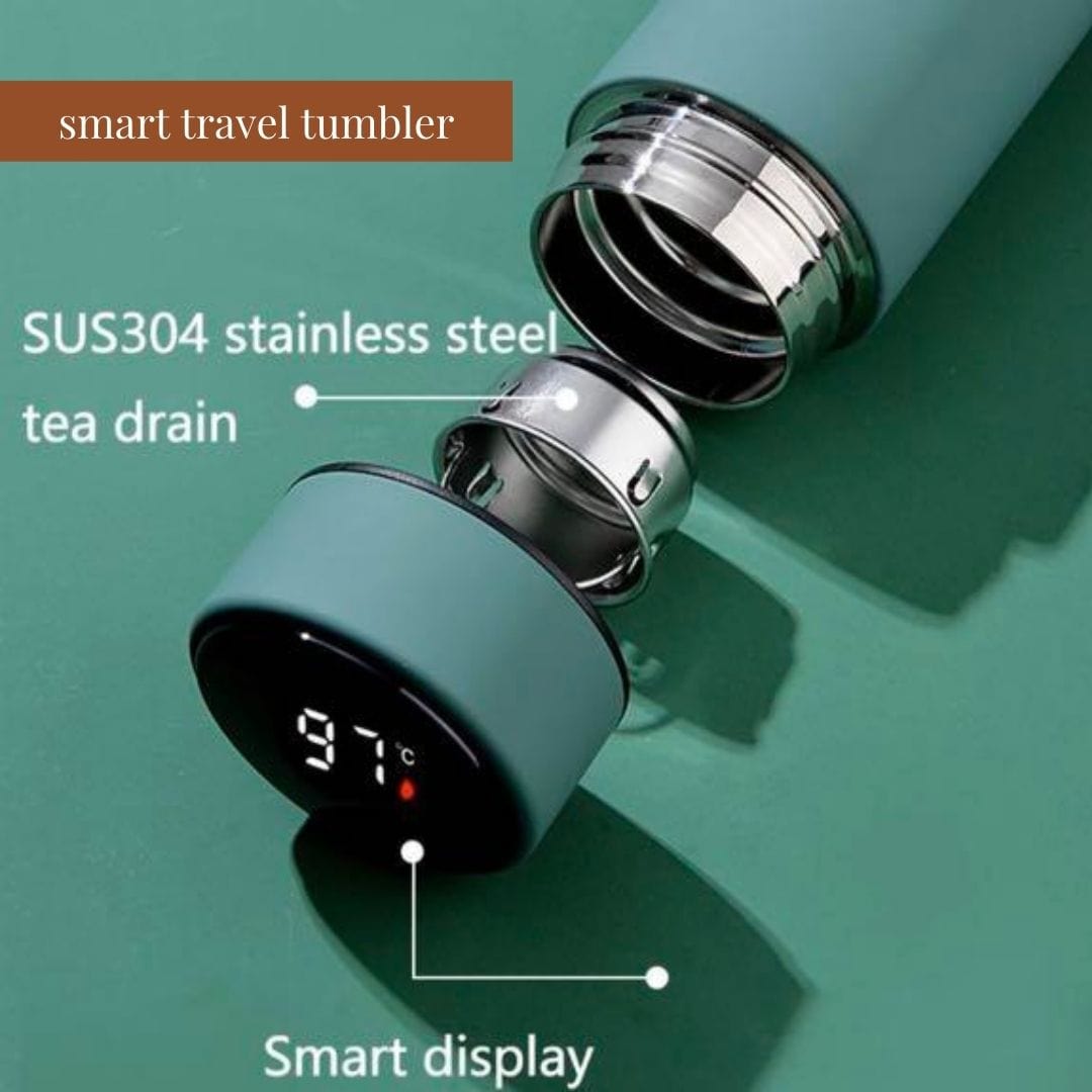 Tease Tea Tease > Drinkware > Tumblers Smart Travel Tumbler (New!) Smart Travel Tumbler - Tease Wellness Blends