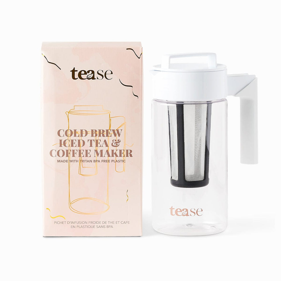 Tease Tea Tease > Serving Pitchers & Carafes Cold Brew Iced Tea & Coffee Maker Kit Tease Tea Iced Tea and Coffee Cold Brew Pitcher Bundle