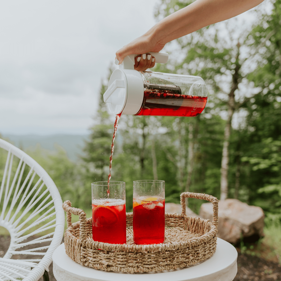 Tease Tea Tease > Serving Pitchers & Carafes Cold Brew Iced Tea & Coffee Maker Kit Tease Tea Iced Tea and Coffee Cold Brew Pitcher Bundle