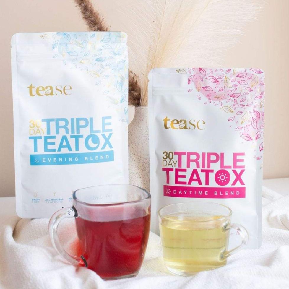 tease tea Triple Teatox | 30 Day Reset & Cleanse Triple Teatox 30 Day Teatox Program by Tease Tea