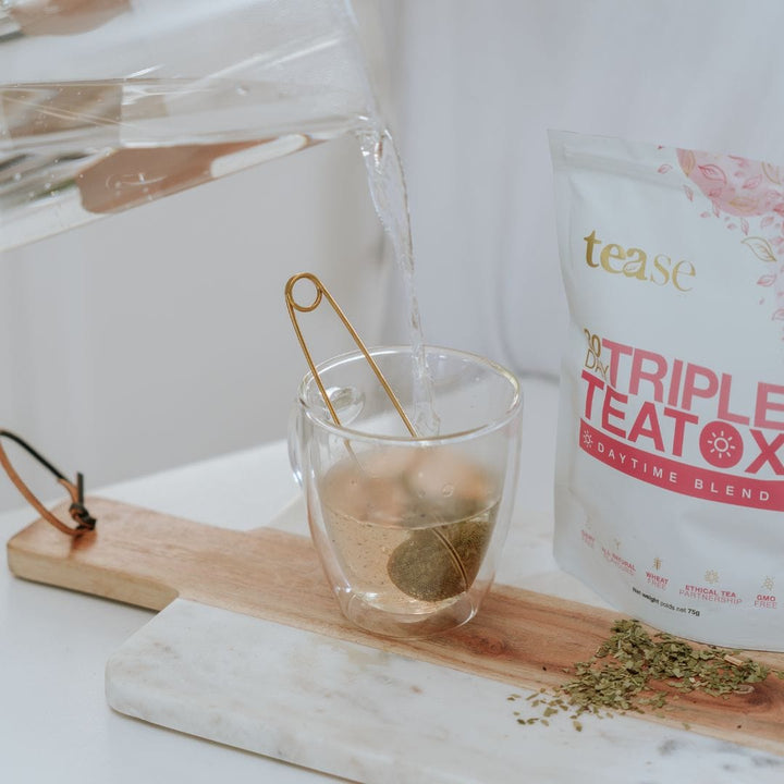 tease tea Triple Teatox | 30 Day Reset & Cleanse Triple Teatox 30 Day Teatox Program by Tease Tea