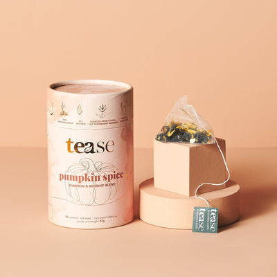 Tease Tea tube-refill > wellness > biodegradable > tea > pumpkin spice tea > skin tea > pumpkin spice Pumpkin Spice Pumpkin Spice Pumpkin Spice Tea | Beauty Support - Tease Wellness Blends