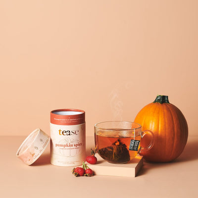 Tease Tea tube-refill > wellness > biodegradable > tea > pumpkin spice tea > skin tea > pumpkin spice Pumpkin Spice Pumpkin Spice Pumpkin Spice Tea | Beauty Support - Tease Wellness Blends