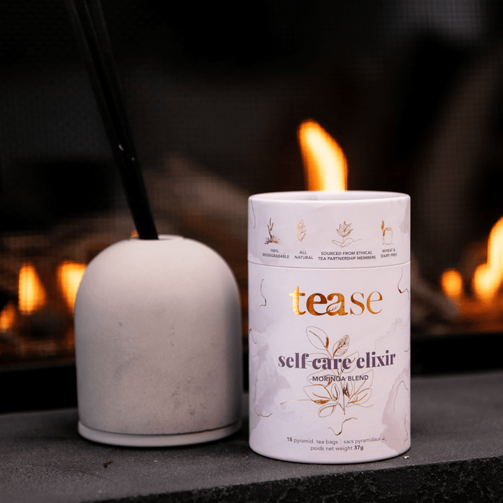 Tease Tea tube-refill > wellness > biodegradable > tea > relaxing tea > stress tea > Ayurvedic Self Care Elixir Self Care Elixir Tea | Meditation Support - Tease Wellness Blends