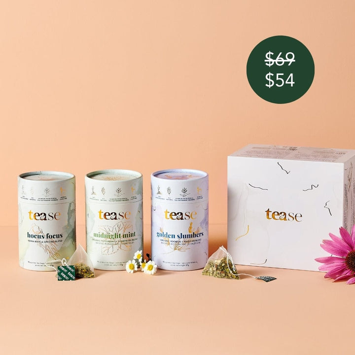 Tease Tea & Wellness Blends blended green tea The Day & Night Giftset The Day & Night Giftset