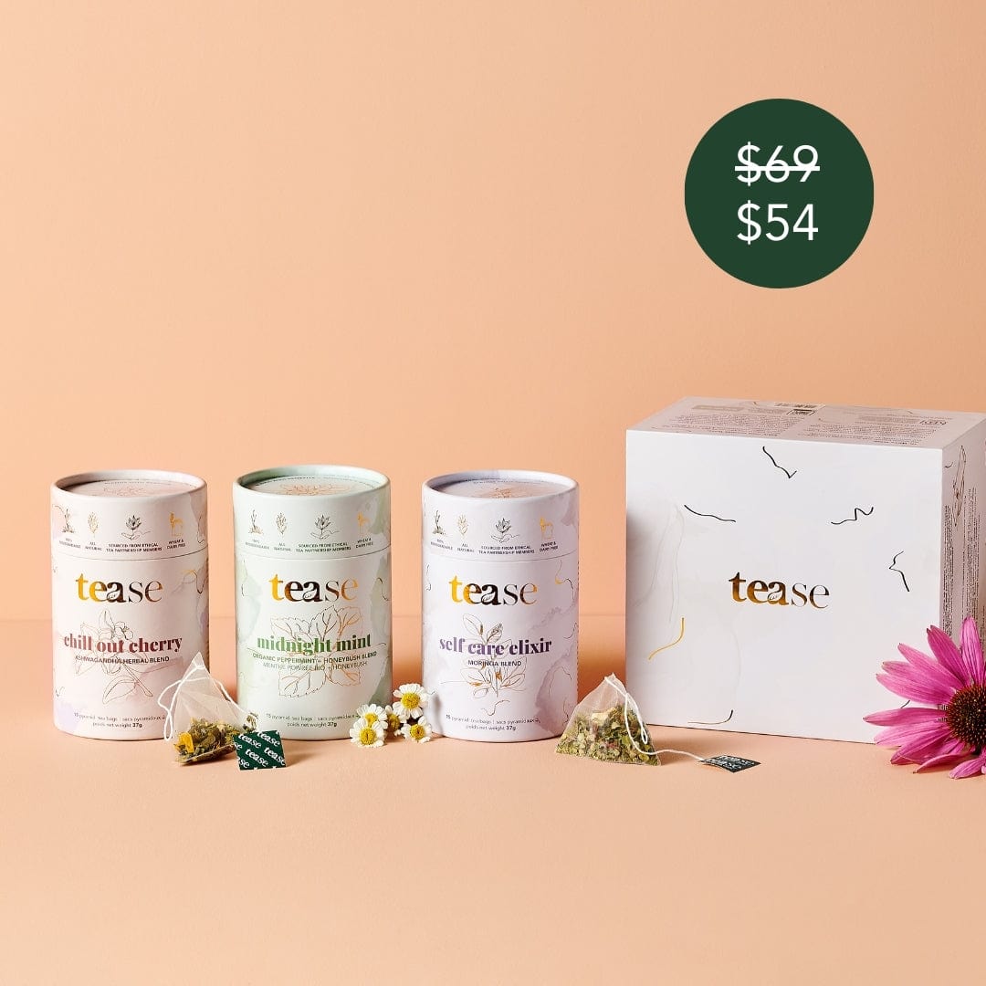Tease Tea & Wellness Blends Tea & Infusions The Self Care Gift Set The Self Care Gift Set