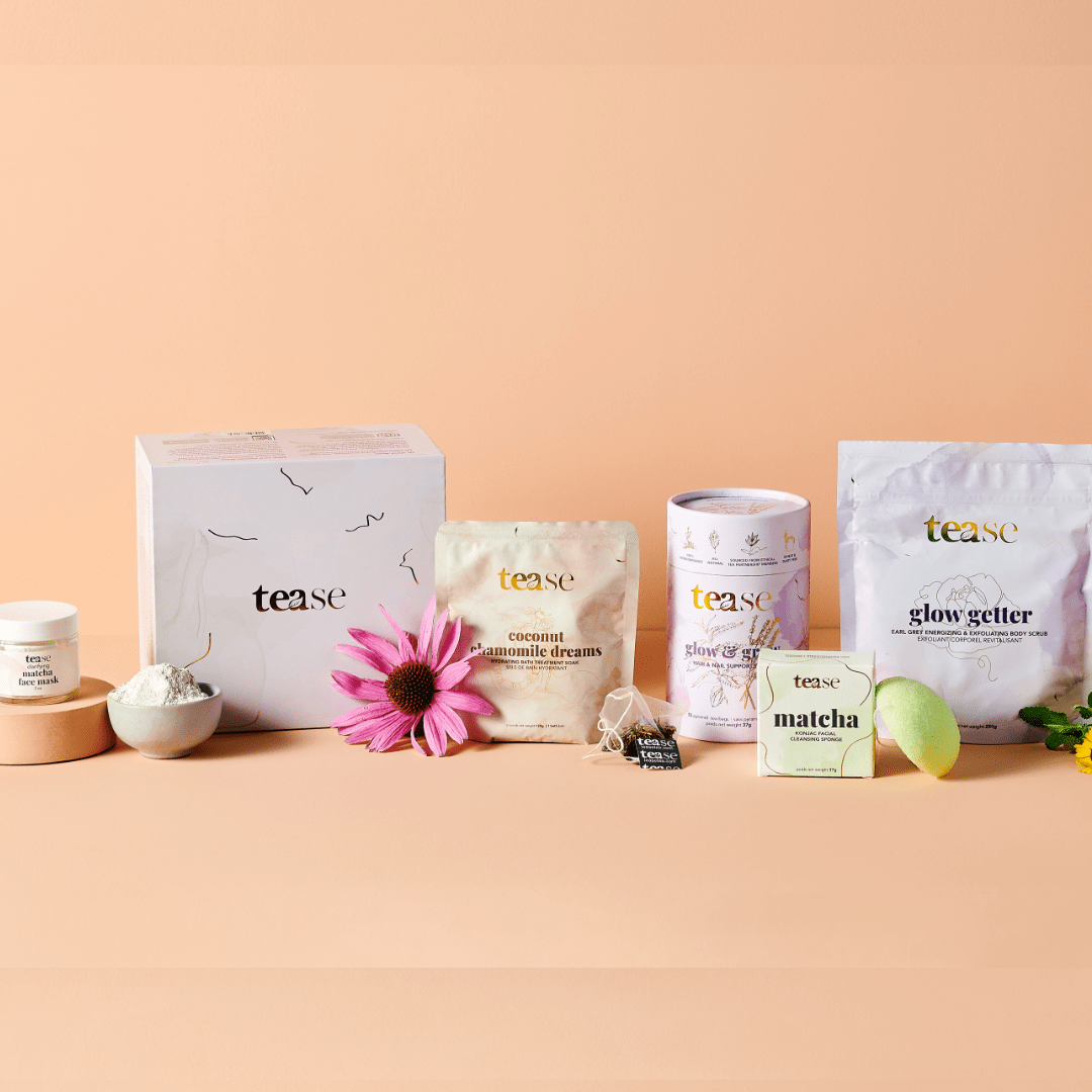 Tease Tease > Beauty Gift Sets Matcha Konjac Sponge The Beauty Gift Set