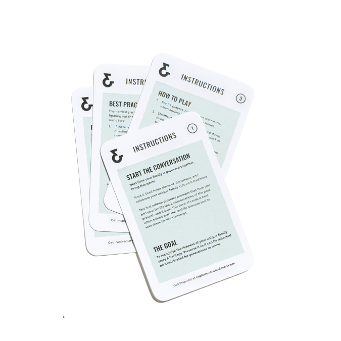 Tease | Wellness Tea Blends Conversation Cards by Root & Seed